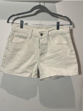 Brandy Melville White Denim Jean Shorts